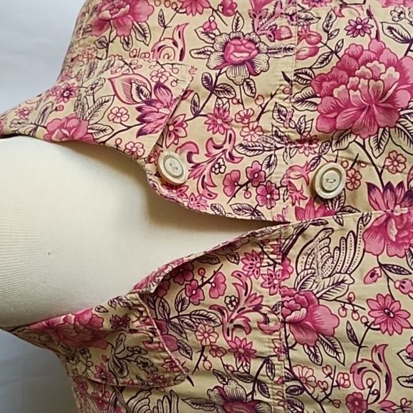 Coldwater Creek 100% cotton shirt size PL - Picture 2 of 7